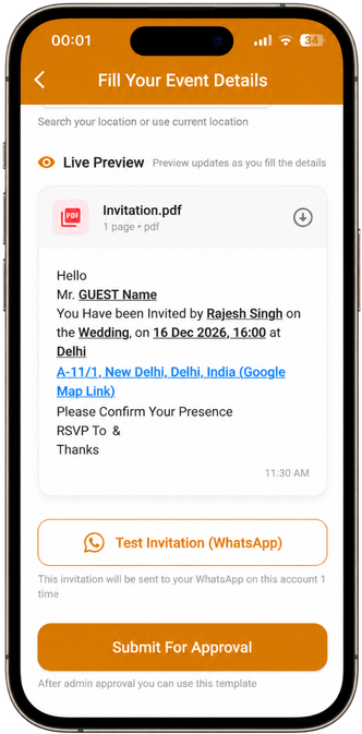 Test & Start Inviting Guests Test & Start Inviting Guests